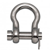 Round Pin Anchor Shackle - Grade 316 NM Stainless Steel S0116-RP