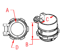 Straight Connector Drawing