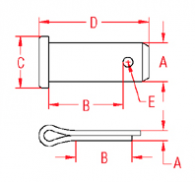 Clevis Pin Drawing