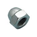 Acorn Nut Rh Unc 316, 1/4