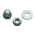 Acorn Nut, Nut, Washer Assembly, 316 Ss 1/4