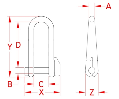 Stainless Steel Shackles | Marine & Industrial Use - Unicorn Stainless